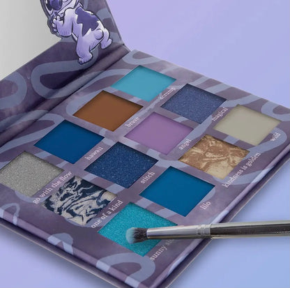 Mad Beauty Disney Stitch Denim Eyeshadow Palette