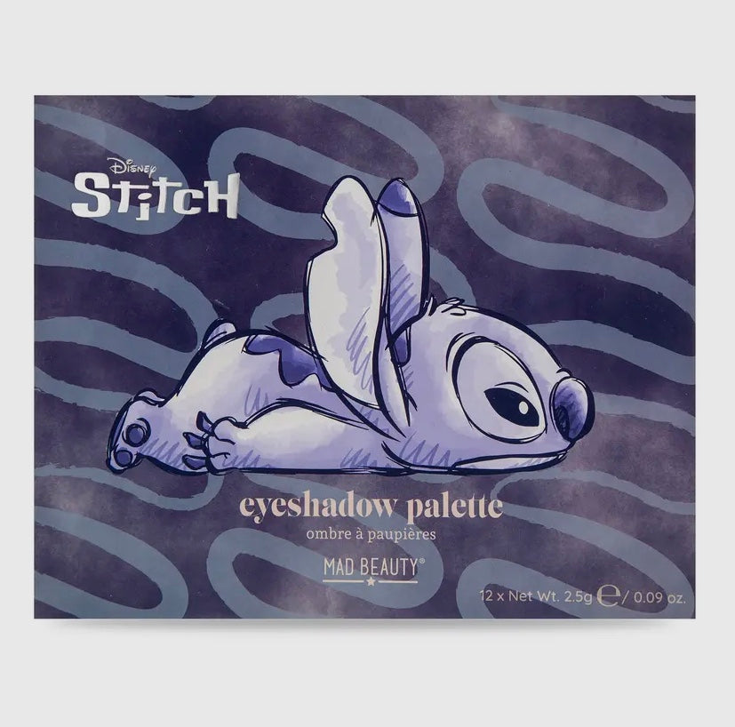 Mad Beauty Disney Stitch Denim Eyeshadow Palette