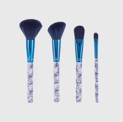 Mad Beauty Disney Stitch Denim Cosmetic Brush Set